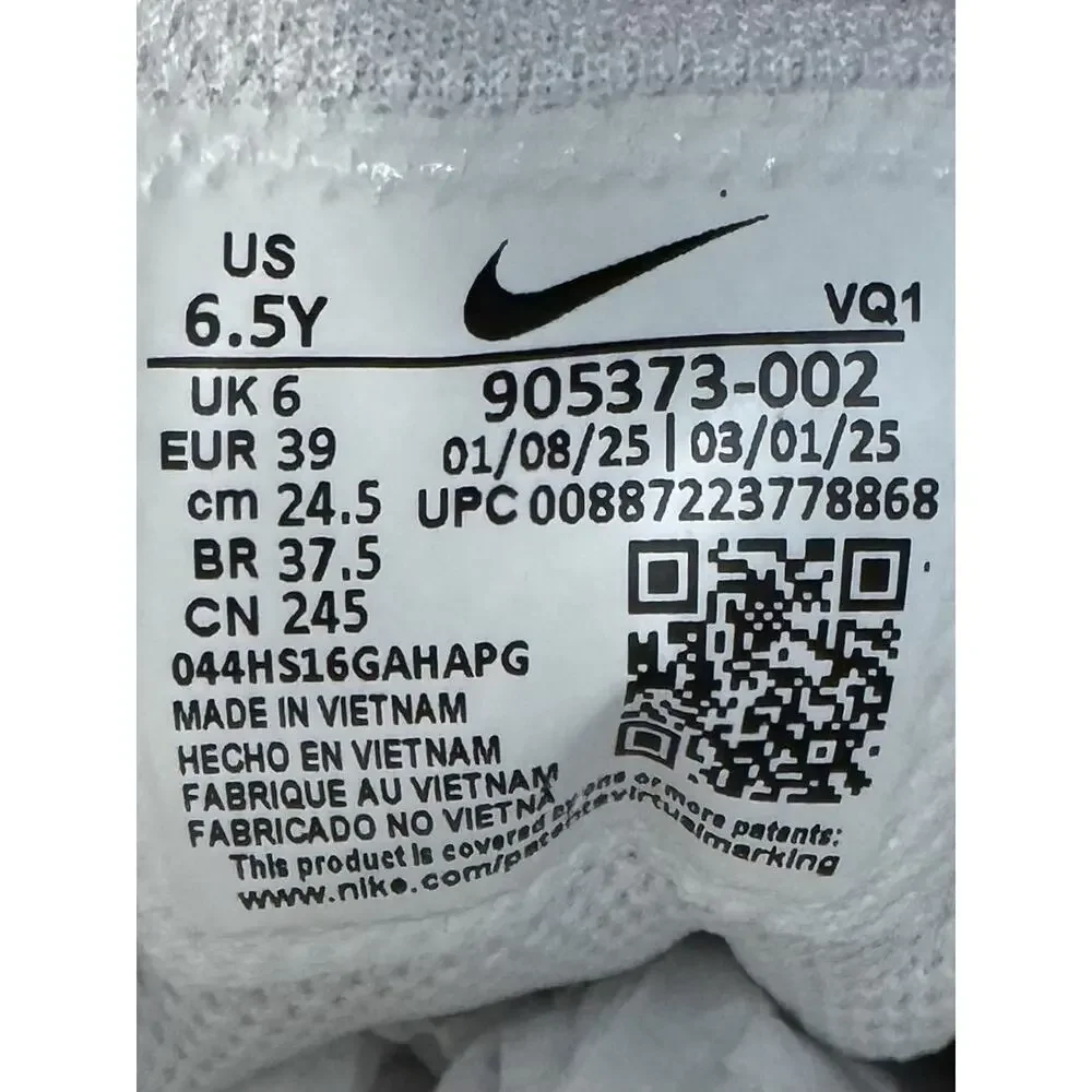 Nike SB Check Cnvs White Light Bone Sneaker Casual Youth 6.5 women’s 8 NIB